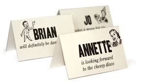 Need an easy way to create place cards? Your Wedding Table How To Pick Your Table Names Alice In Weddingland Wedding Blog