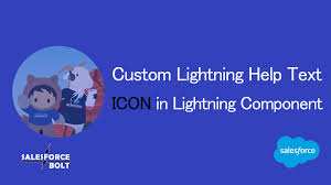 Lightning Help Text With Custom Icon In Salesforce Lightning Helptext