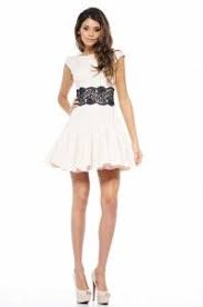 Image result for black and white party dresses for teenagers