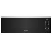Whirlpool 1.1 Cu. Ft. Low Profile Microwave Hood Combination ...