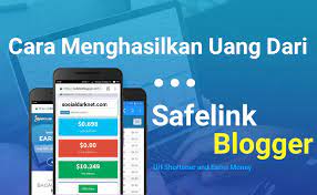 Safelinkblogger.com adalah layanan perpendek url dimana anda bisa menghasilkan pendapatan jika seseorang mengunjungi link pendek yang anda buat. Cara Menghasilkan Uang Dari Safelink Blogger Socialdarknet