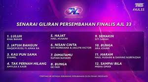 Maybe you would like to learn more about one of these? Live Streaming Ajl 33 Anugerah Juara Lagu 3 Februari 2019