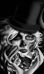 35 imágenes de catrinas para imprimir y colorear en casa » catrinas10. Pin Ot Polzovatelya Theresa Garza Na Doske Art Santa Muerte Chikano Risunki Lica
