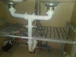 That said, remember that the only purpose of a wasteline trap is to block sewer gas from. Venting A Double Kitchen Sink Converting From An S Trap To A P Trap With Aav In A Tight Space Home Improvement Stack Exchange