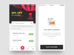 Food App Offer Track Order Food App Mobile App Inspiration App Design Inspiration