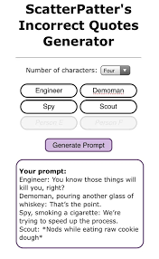 So @scatterpatter 's incorrect quote generator helped kill time in a fun way. Facebook