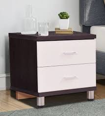 Complete your bedroom with nightstands and bedside tables that offer a convenient perch for a lamp, alarm clock and reading material. Wooden Brown And White Bedside Tables For Home Number Of Drawer 2 Id 22200474712