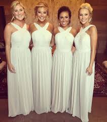 Criss Cross Neckline Bridesmaid Dresses Chiffon Bridesmaid Dresses A Line With Images Bridesmaid Dresses Long Chiffon Ivory Bridesmaid Dresses Cheap Bridesmaid Dresses