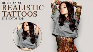 In this tutorial i am teaching how to apply tattoos to a body using photoshop. How To Add Realistic Body Tattoo In Photoshop Youtube
