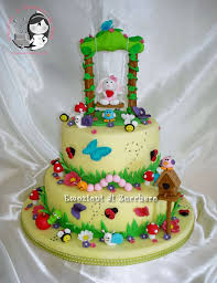 Turning one is a special milestone and you want the perfect cake to celebrate. Garden Cake Substitute With Strawberries Strawberry Shortcake In Swing Garden Cakes Birthday Cake Kids Fairy Cakes