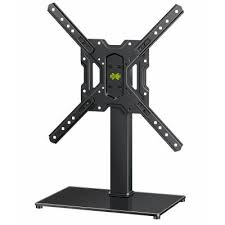 It is relatively simple in design and attached to your tv with a few bolts. Desk Tv Mounts Tv Home Theater Accessories The Home Depot