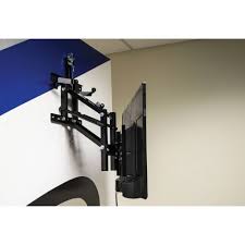 These mounts require as little as seven inches of space above the ceiling and are well hidden when the tv lift is not dropped down. Morryde Tv56 129h Drop Down Tv Wall Mount Walmart Com Walmart Com