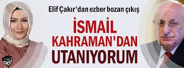 1971, i̇skilip, çorum, türkiye) türk gazeteci ve yazar. Elif Cakir Dan Ezber Bozan Cikis Ismail Kahraman Dan Utaniyorum