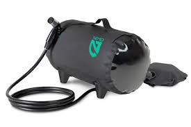 Alternatively, one may use aluminum cans or a simple black bag is hung in direct sunlight, supported by a wooden frame, and connected to a closely located (inside or outside) shower with a garden hose. The 11 Best Portable Showers For Camping Outside In 2021 The Manual