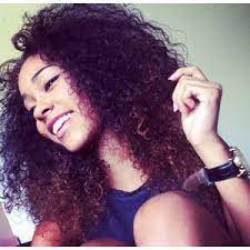 Mixed Girl With Curly Hair Tumblr Google Search Curly Girl Hairstyles Curly Hair Styles Her Hair