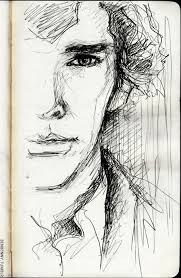 Sherlock Fanart I Have Always Struggled With The Pen I Admire Those Who Draw With It Ad Sherlock Art Sherlock Drawing Sherlock Fanart