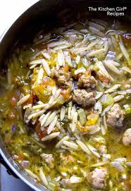 Italian Sausage Soup Instant Pot Or Stove The Kitchen Girl Recipe Italian Soup Italian Sausage Soup Comfort Soup