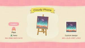 Cloudy Phone Case Designed By Pen Of Tokio Acnh Custom Designs In 2020 Animal Crossing 3ds Animal Crossing New Animal Crossing