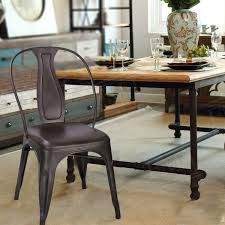 Decenthome Decenthome Bronze Metal Stacking Dining Chairs Ch0155 2 Ach155 2 Dining Chairs Dining Chair Set Stacking Dining Chair