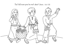Paul S Journeys Coloring Page Bible Coloring Pages Paul S Missionary Journeys Free Bible Coloring Pages