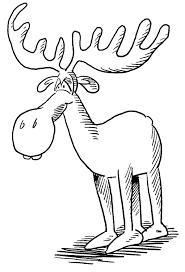 Here you can explore hq cartoon moose transparent illustrations, icons and clipart with filter setting like size, type, color etc. Baby Cute Moose Coloring Pages