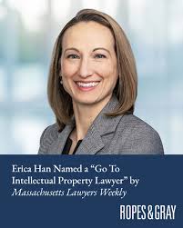 Érica Han déclarée "Avocat d'IP 2025 à connaître" par Massachusetts Lawyers  Weekly