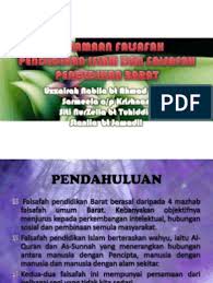 Falsafah Pendidikan Islam Barat Pdf