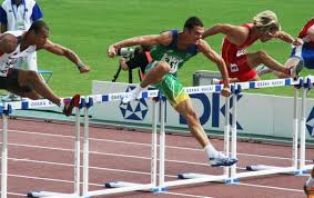 The narrow race between rivals represented the best of sports and produced some indelible images. 110 Metres Hurdles Wikipedia