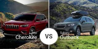 I currently have an '06 impreza outback sport, which i love. Jeep Cherokee Vs Subaru Outback