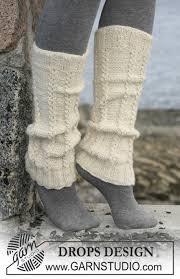 Featuring chevron cable on the front and broken stockinette on the back, these leg warmers use use roughly a skein and a half of worsted weight yarn. Drops 102 14 Free Knitting Patterns By Drops Design