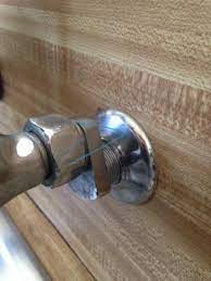 No Water Shut Off Valve Underneath Sink
