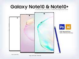 Download Free Samsung Galaxy Note10 Note10 Mockup Psd Ai Files Galaxy Samsung Galaxy Samsung