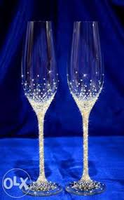 как сделать бокалы на свадьбу своими руками жених и невеста Fuzhery So Strazami Poisk V Google Svadebnye Butylki Bokal Svadebnye Podelki