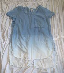Francesca S Light Blue Blouse Curtsy