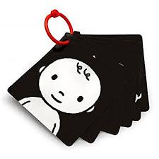 Black And White Baby Toys Amazon Amazon Com Black White Red Infant Stim Clip Along High Contrast Flash Cards For Baby Toys Games High Contrast Infant Baby