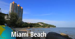 Pantai dengan batu granit besar yang begitu indah selama ini merujuk pada unggat, bukit bestari, kota tanjung pinang, kepulauan riau. Miami Beach Batu Ferringgi