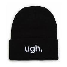 Custom Beanie With Word Ugh Embroidered Beanie Hat 20 Liked On Polyvore Featuring Accessories Hats Beanie Beanie Embroidered Beanie Beanie Hats Beanie
