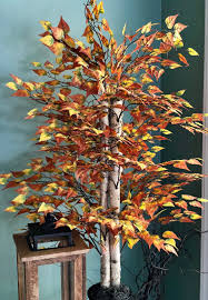 Other structures are loosely defined as trees: The Thora Faux Birch Tree Crested Perch