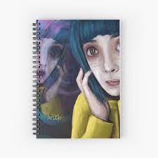 Y también este libro fue escrito por un escritor de. Cuaderno De Espiral Coraline De Incloudines Redbubble