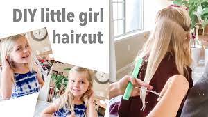 Diy Cut Your Daughter S Hair In Covid 19 Quarantine Youtube