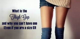 Well, if you are very thin, your hips poke out a little. What S A Thigh Gap And Why You Can T Have It