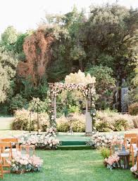 Colorful Whimsical Garden Wedding At Los Angeles County Arboretum Summer Wedding Outdoor Outdoor Wedding Decorations Whimsical Garden
