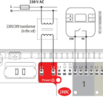 SALUS KL08NSB 24V Wiring Centre (8 zones) User Guide