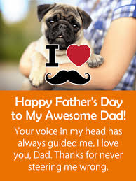 This is your day, but don't let me disturb you. Your Voice Has Guided Me Happy Father S Day Card Birthday Greeting Cards By Davia