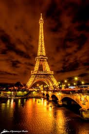Eiffel Tower And Seine River Night Time Eiffel Tower At Night Paris Travel Photography Paris Eiffel Tower