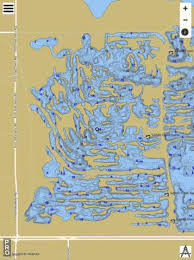 Saddle Creek Park Lake Fishing Map