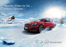 Mercedes Benz Christmas On Behance Automobile Advertising Car Advertising Design Car Advertising