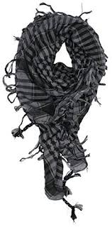 Black And White Checkered Scarf Meaning Truman Sons Men S Cotton Keffiyeh Scarf In Charcoal Grey Black Keffiyehs Com Shemagh Arab Scarves Winter Outfits Men Desert Fashion Mens Scarves