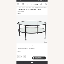 Well, today, we are sharing how to build this diy round coffee table and, it's very easy. Pottery Barn 36 Tanner Coffee Table Aptdeco