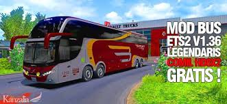 Wow Ini Dia Mod Bus Ets2 1 36 Gratis Paling Legendaris Di Euro Truck Simulator 2 Word Euro Indonesia